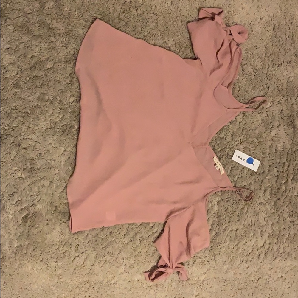 Off the shoulder shirt